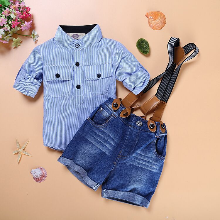Children Clothing Infant Newborn Boy Baby Woven Suspender Short Wear with  Pocket - China No Sleeve and Cotton Fabric price | Made-in-China.com
