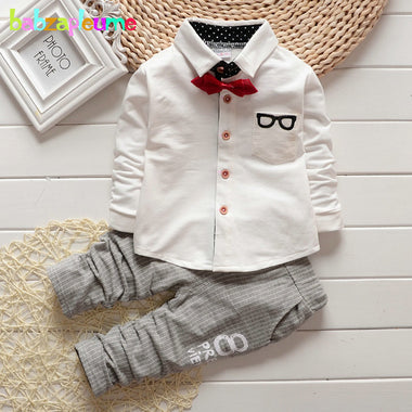 Nerdy Style Baby Boy's Casual Set